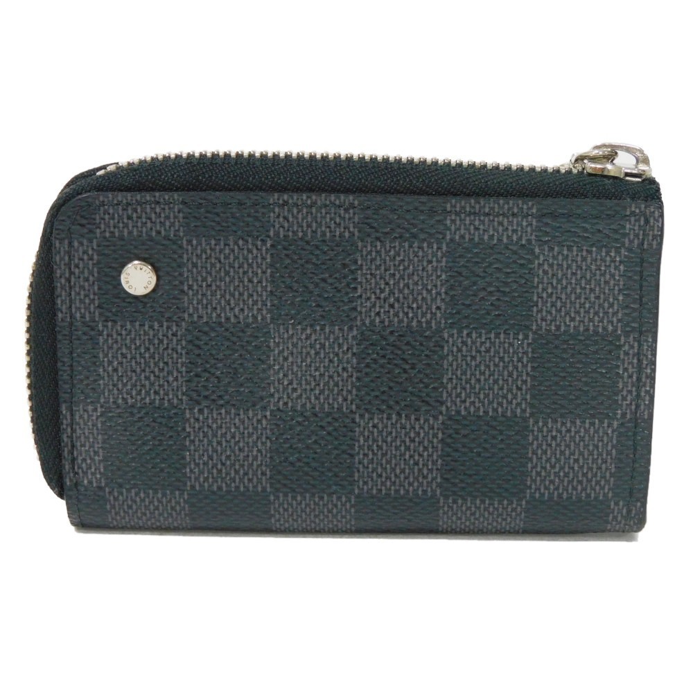 Louis Vuitton Key Case Car Case Coin Black Leather - Picture 3 of 16